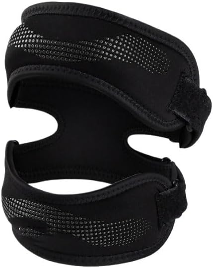 Exercise, Protection Sports Knee Pads Running Fitness Sports Patellar Belt Pressurized Fixed Protective Gear Mountaineering for Fitness, Cycling, Running, Playing Football