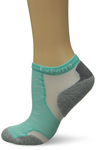 Thorlos XCCU Thin Cushion Running Low Cut Socks, Mint, Small