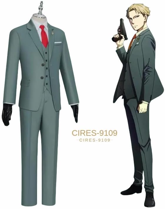 コスプレ衣装スパイままごとコスプレ衣装黄昏フルセットc服フォージャーロイド・フォージャー,お祭りコミケイベント使用衣装 (男, M)