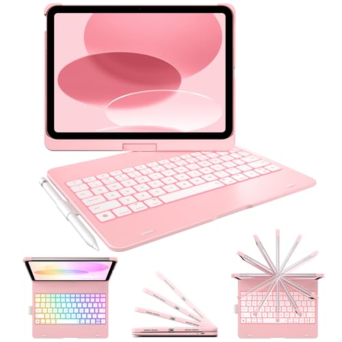typecase Flexbook iPad A16 11th & 10th Gen Keyboard Case Light Pink