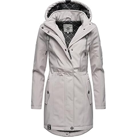 Peak Time Damen Softshell Mantel L60013 Pumic Stone22 Gr. XL Cover