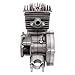 ZERNEIL 80cc Bicycle Engine, 2-Stroke 1.65 HP Motorized Bike Motor Engine Fit for 26-28