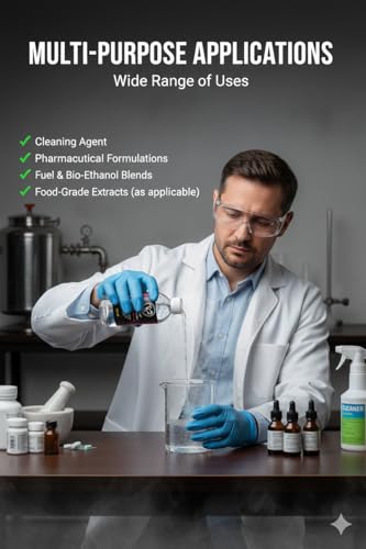 Image of Ethanol - Perfume Grade 99.9% Pure | High-Purity Ethyl Alcohol for Perfumery, Fragrance Making & Aroma Applications | Fast Evaporating | 100 ml x 2 (Pack of 2)