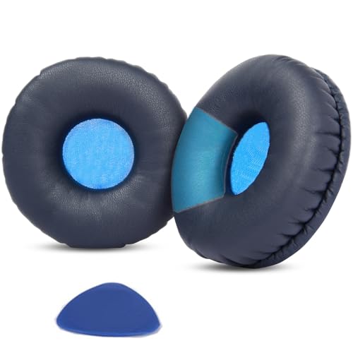 Almohadillas para auriculares compatibles con Sony WHXB700, WH XB700, MDR-XB450, XB450AP, XB550AP, XB650BT, reemplazo, cojines para oreja, cubiertas de repuesto (Azul) miniatura 1