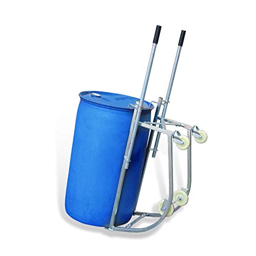 ドラム缶運搬車　ドラムキャリー/スタンド （オレンジ）Ｏ型