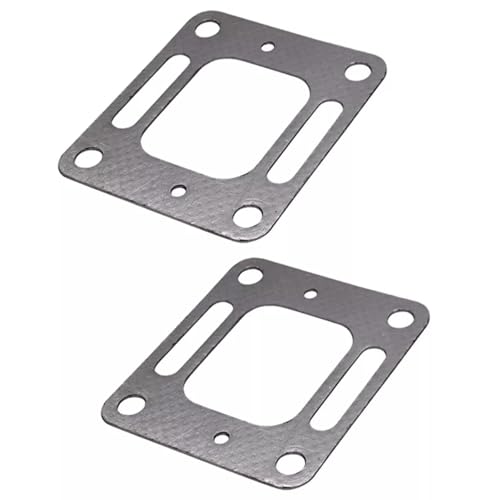Image of MARKGOO Exhaust Elbow Riser Gasket Restrictor 4 PCS for MerCruiser Stern Drive and Inboard Engine V6 V8 GM 4.3L 5.0L 5.7L 6.2L 7.4L 8.2L Sierra 18-0897 27-863724 860233 41813 99208A1