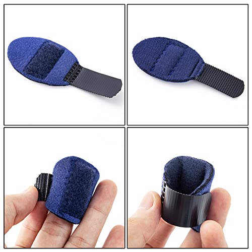 Ponpon 5Pcs Finger Splint Adjustable Trigger Finger Splints Finger Brace Index Finger For Broken Finger, Arthritis, Injured Finger #TOP2
