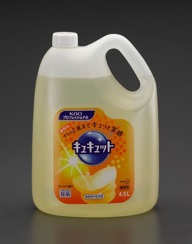 4.5L 食器用洗剤(キュキュット/4個) EA922KA-32B