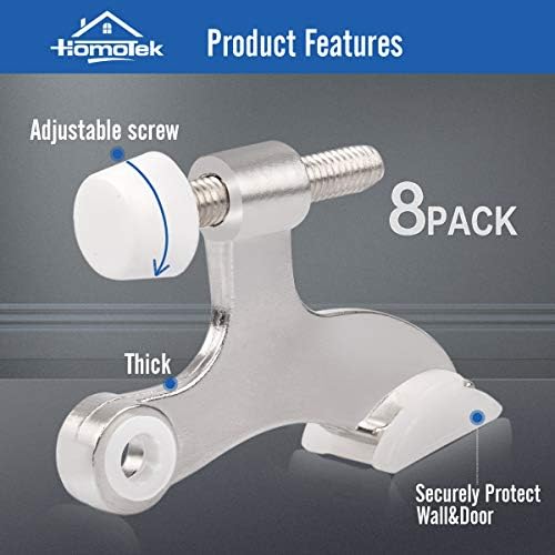How to Protect Your Walls and Doors with HOMOTEK Hinge Pin Door Stopper