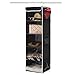 Zober 5-Shelf Hanging Closet Organizer - 6 Side Mesh Pockets Breathable Polypropylene Hanging Shelves - for Clothes Storage and Accessories, (Black) 12