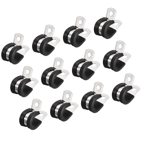 MACHSWON 24Pcs 1/2 Inch(12mm) Cable Clamp