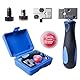 GOMETY 4-TLG 3/16 Zoll Bremsleitung Bördelgerät, 4.75 mm Universal Bördelgerät Bremsleitung Satz für DIN Bördelungen, Hand-Bördelwerkzeugen mit Aufbewahrungsbox für Auto Reparatur Bremsleitungen