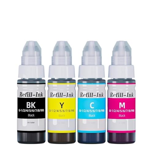 Cartouche d'encre 890 économique de 70ml pour recharger les réservoirs Canon G1800