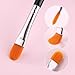 Extra flat round brush eyebrow concealer brush，concealer brushs，flat makeup brush，Brow Brushes (E32)