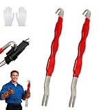 NENYLEI Automotive Electrical Terminal Connector Separator Removal Tool, Glitterto Ultimate Electrical Car Connector Pliers Release Tool Kit for Most Vehicles (2Pcs Stripper)