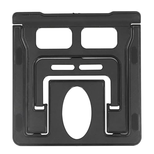 Image of SOOPII Mini Premium Metal Folding Portable, Lightweight Laptop Stand Non-Slip Base Tabletop Risers for 10-17 Inch Laptop & Keyboard Cooling Padstand Pack of 2pcs (JDL-40)