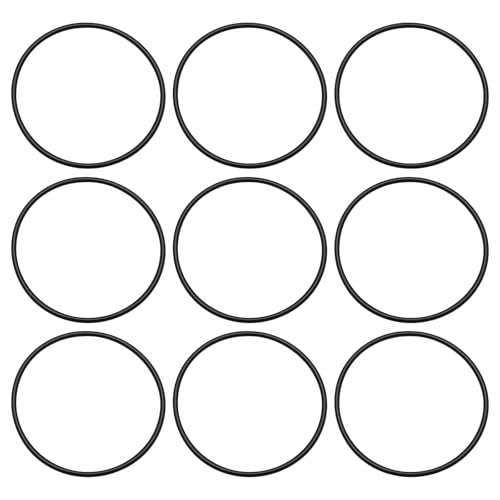 ECSiNG 30 Pezzi O-ring In Gomma Nitrilica Guarnizione Di Tenuta Metrica Guarnizione In Gomma Per Tubo Rubinetto Macchina Automobilistica Riparazione Tubo Idraulico 80x76x3mm Nero