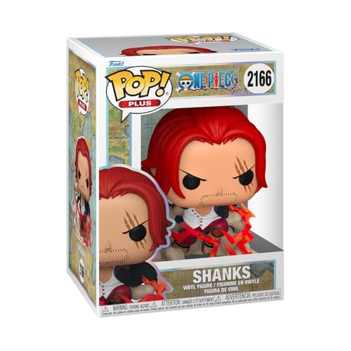 Funko Pop! Animation: One Piece Plus: One Piece - Shanks- Figura in Vinile da Collezione - Idea Regalo - Merchandising Ufficiale - Giocattoli per Bambini e Adulti - Anime Fans
