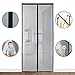 Apalus Cortina Mosquitera Para Puertas de 90x210cm, Tejido Súper Fino Para Dejar...
