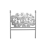  Cabecero de forja Madrid - 6-Negro, Cabecero de 90 cm