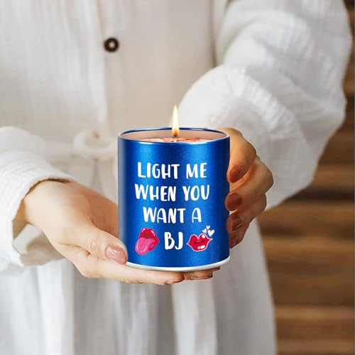 Valentines Candles Gifts for Him Men, 9OZ Scented Candles, Mens Valentines Gifts for Boyfriend Husband from Girlfriend Wife, Anniversary Presents for Him Men on Birthday Anniversary Christmas
