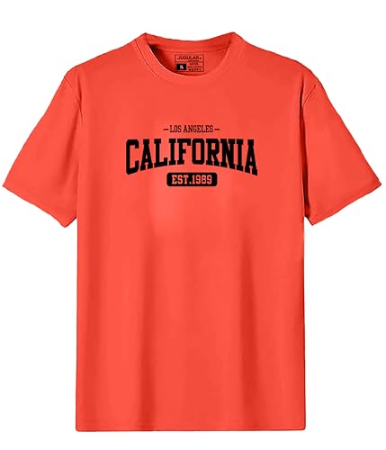 Image of JUGULAR Men's Half Sleeve Cotton Printed Combo Tshirt (Pack of 2)