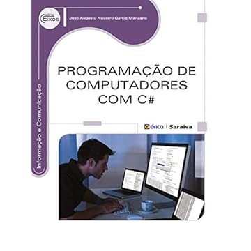 Capa do livro Programação de Computadores com C#