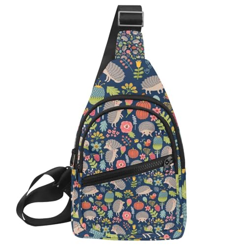 Sac à bandoulière à motif floral rose élégant et pratique pour femme