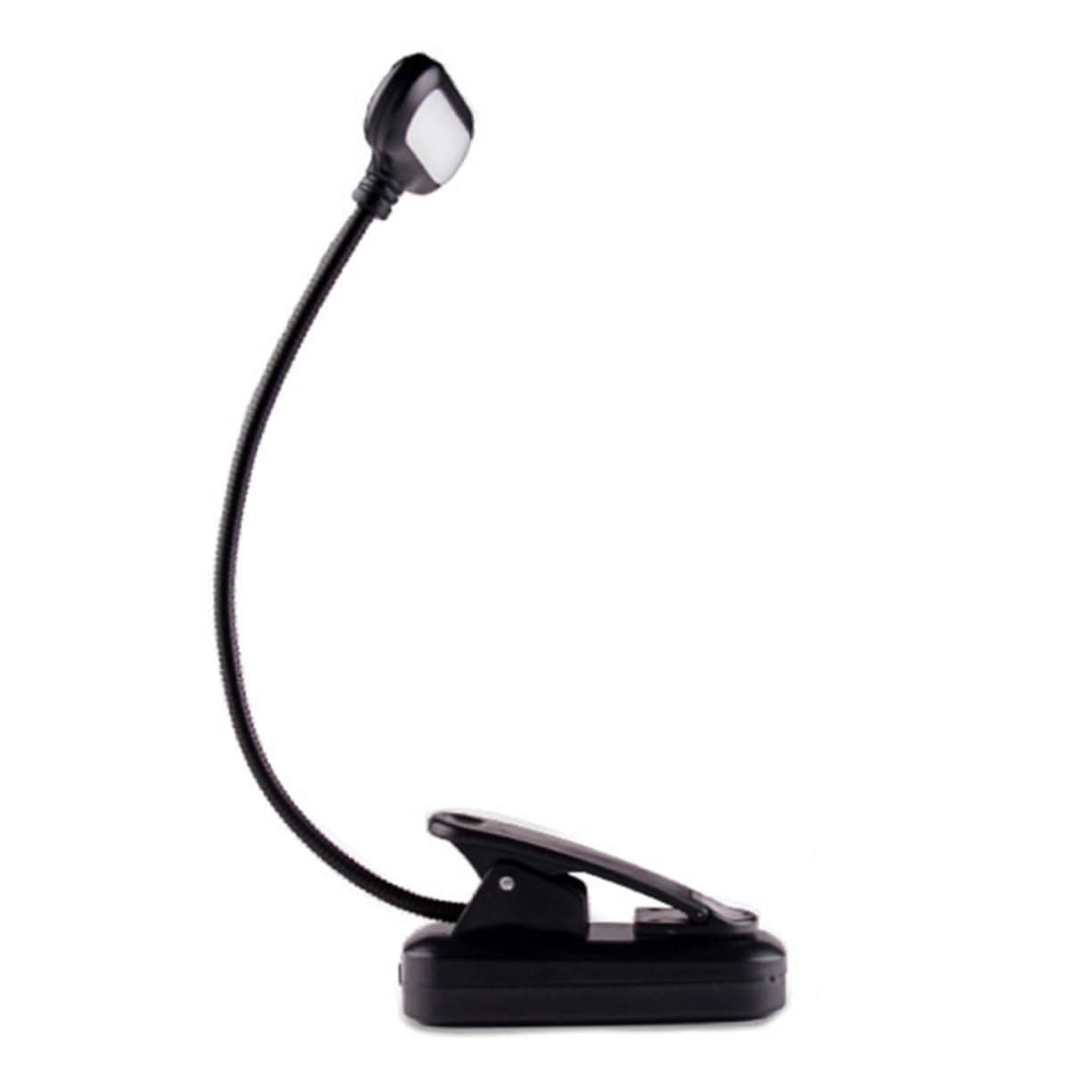 Tofficu LED Reading Light with Clip Adjustable USB Rechargeable Book Lamp for Comfortable Reading at Night Flexible Gooseneck Design for Students Travel and Camping