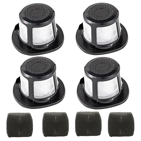 PURexpert Replacement Reusable Filter Kit for Bissell Adapt Ion Stick Vacuum Filter and PowerLifter Ion Pet Filter and Featherweight XRT Stick Vacuum and Readyclean Cordless Stick Vac (4 Pack) Cover