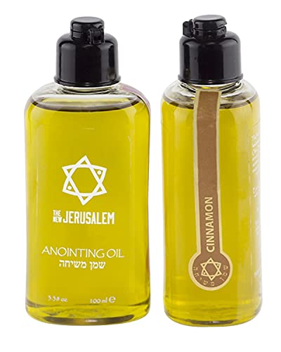 Aceite de salvia artesanal de Israel con fragancias de la Santa Biblia y canela