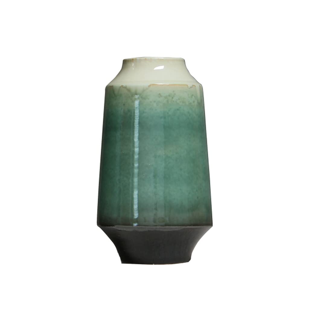 asdchZen Vases Vase Decoration Living Room Flower Arrangement Ceramics Small Fresh Vase Pottery Porcelain European Countertop Flower Appliance Decoration Vases For Decor