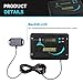 Renogy 200 Watts 12 Volts Monocrystalline RV Solar Panel Kit with Adventurer 30A LCD PWM Charge Controller and Mounting Brackets for RV, Boats, Trailer, Camper, Marine, Off-Grid Solar Power System