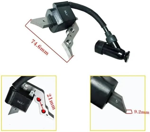 Bobina de Encendido Premium Compatible con componentes de bobinas de cortacésped Greencut GLM680SX Bovina 139 CC