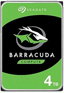 Seagate BarraCuda 4TB Internal Hard Drive HDD – 3.5 Inch Sata 6 Gb/s 5400 RPM 256MB Cache for Computer Desktop PC Laptop (ST4000DM004)