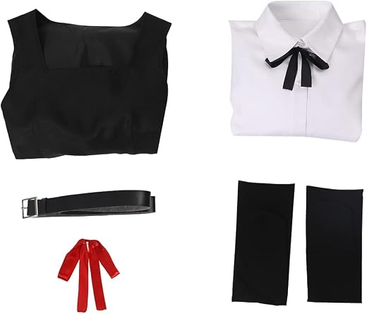 Wolancy Cosplay Costume School Outfit Uniform Dress Shirt Cloak Jacket Skirt Suit Set