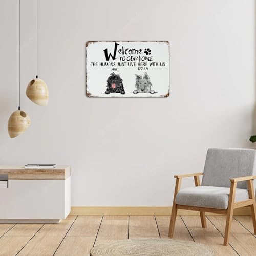 Panneau en métal rétro pour masquer les imperfections murales et décorer une porte