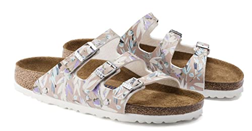 Image of Birkenstock Florida Fresh Birko Flor Floral Fades Crystal Rose Sandals