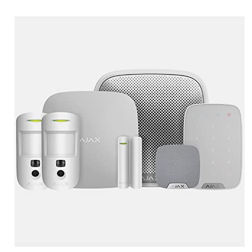 Ajax Systems Kit 3 Cam Plus House con teclado blanco Non-PD 23332