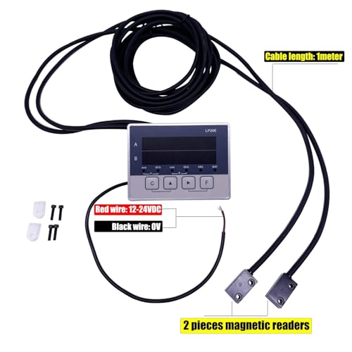 LP20E 2 Ejes Pantalla Digital Sensor Magnético miniatura 4