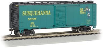 Bachmann Industries HO Scale 40' Box Car New York, Susquehanna and Western (Suzy Q)