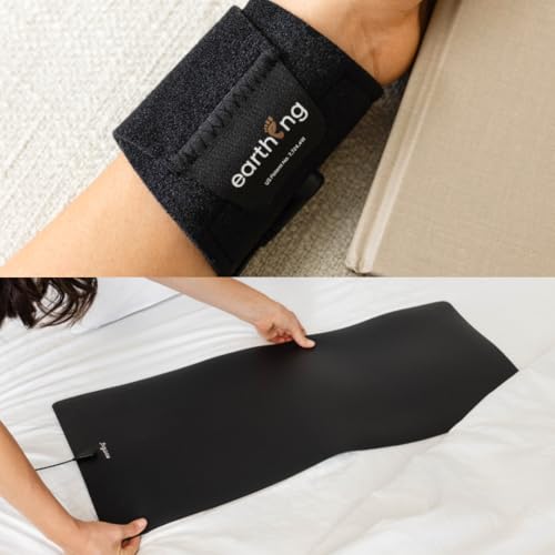 Earthing Starter Bundle, with Grounding Universal Mat, Grounding Universal Band for Arms and Legs...