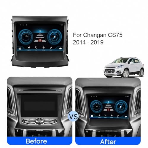 Navegación GPS Changan CS75 2014-2019 con Android Auto y Carplay 2G+32G 2