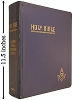 Holy Bible Red Letter Edition Masonic Edition Cyclopedic Indexed B000G2BXZ8 Book Cover