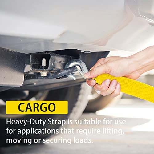 Image of Polyester Webbing Strap 16+Colors - 1 inch&1.5 inch&1.9 inch - 16.5 25 33 55 Yards Heavy Duty Webbing Roll, Flat Webbing Strap for Indoor&Outdoor Gear, Climbing, DIY Crafting, Repairing