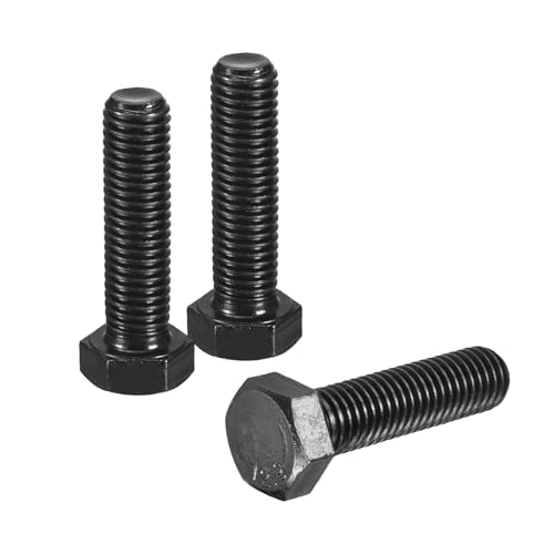 Vis tête hexagonale gauche M12 filetage complet 45mm pour mécanique et auto