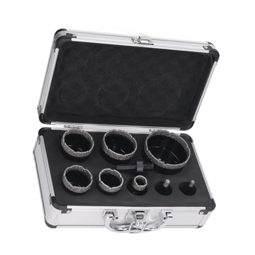 Set de 8 brocas de diamante para azulejo y mármol miniatura 7