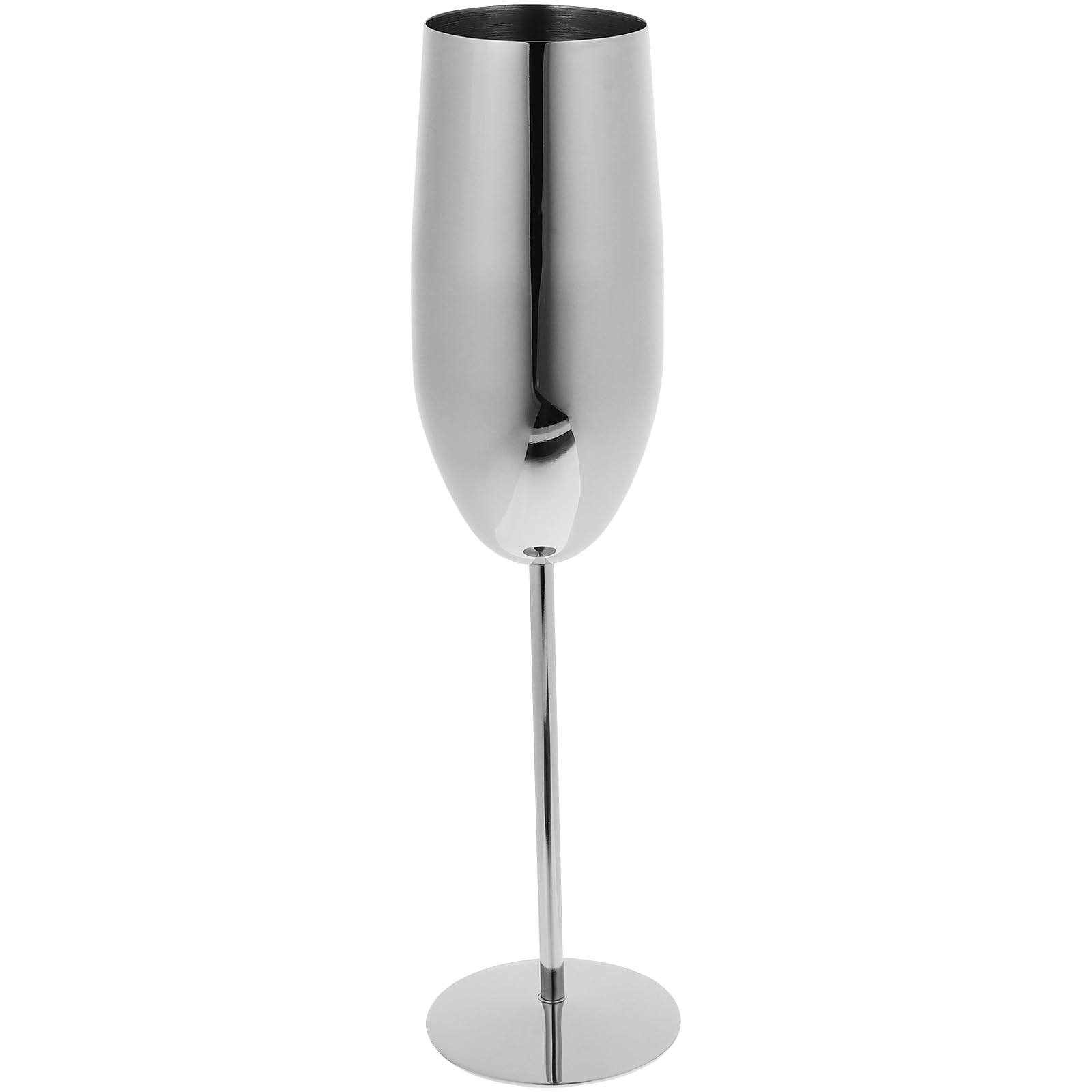 Verres à vin au design moderne en acier inoxydable pour tasses à cocktail et réception de bar