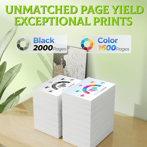 Image of 962XL Ink Cartridges Combo Pack OfficeJet Pro 9015e 9018e 9025e 9010 9020 Compatible for HP 962XL Ink Cartridges HP962XL HP962XL Printer Ink for OfficeJet Pro 9010 9015e 9018e 9012e 9025e 9022e