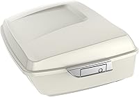 Vista 322 de Harley Tour Pack, equipaje desmontable Razor Tour Pack Maleta para Harley Touring Street Glide, Electra Glide, Road King, Road Glide Special Azul